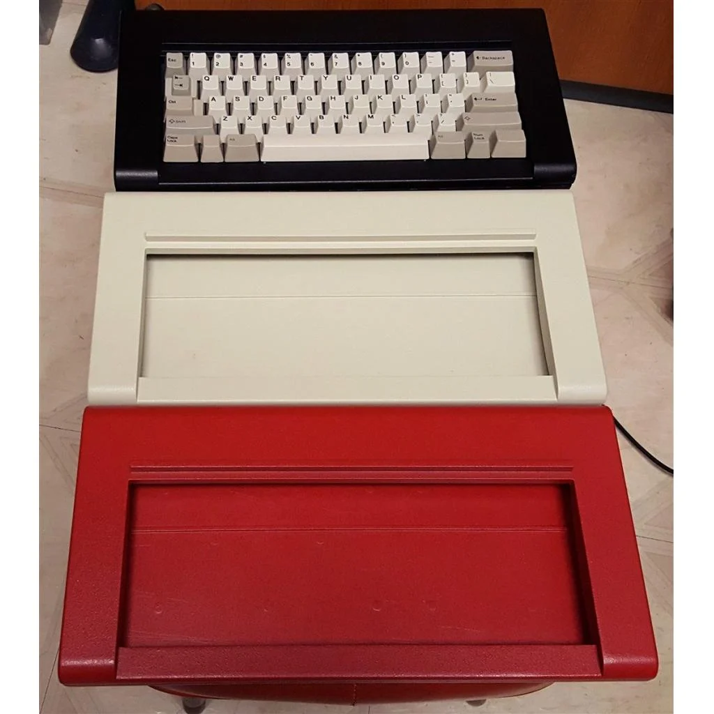 What makes up a Model F Keyboard? + Detailed production status of each part 4 These cases are made from a dense, high quality zinc metal and powdercoated so that the texture and colors match that of the originals – the IBM Industrial SSK and the IBM Model F metal case keyboard. These cases are sturdy and will not flex or break when you are typing. These help contribute to the 8 to 10 pound weight of each F62/F77 keyboard!