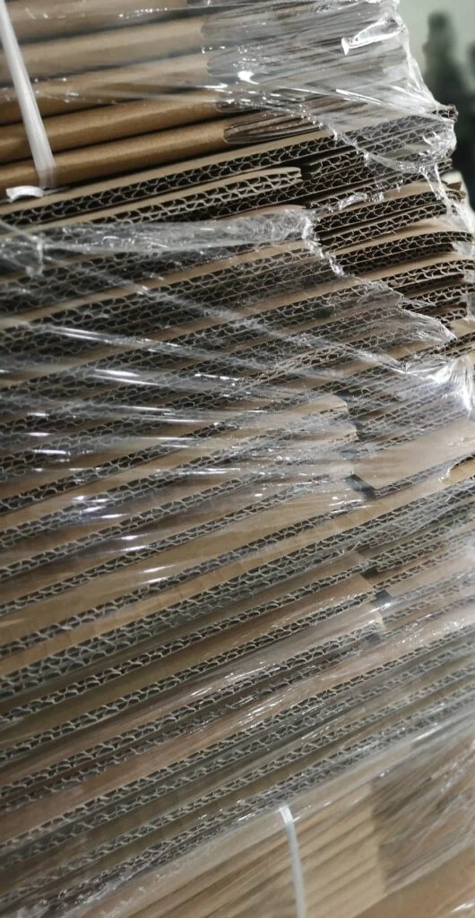 The final parts of the project were completed and arrived at the assembly factory – the product boxes: