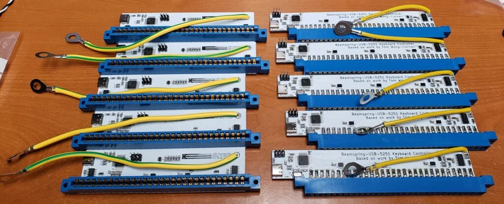 Brand New Model F August Update – dye sub, product manual, new reviews, hefty solenoids, improved firmware 5 Custom made extra hefty solenoids, solenoid drivers, USB-C Model F, USB-C beam spring (non-displaywriter), and USB-C beam spring (displaywriter) controllers are still available to order but I do not have much stock left. Shipping of all these items will be later this year, with the next container shipment, except for the solenoid drivers which are in stock and can ship. I have a very limited supply of production samples for the other items – if you require immediate shipping please email me for pricing (there will be an extra fee to help cover the significant cost overruns for the new Model F project).