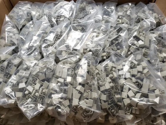 The very first batch of new Model F dye sublimated key sets arrived on 2/9 and they look great! It is great to say that finally, printed XT quality new Model F key sets are shipping out!