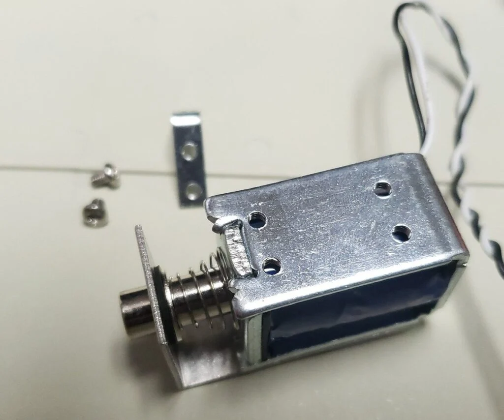 Model F Manual 64 F62/F77 solenoid installation step 1
