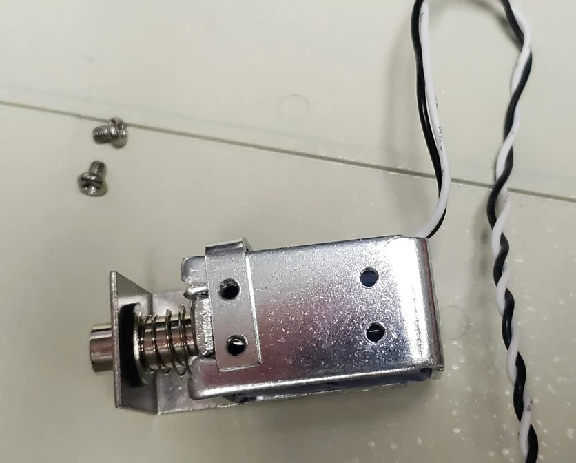 Model F Manual 65 F62/F77 solenoid installation step 2
