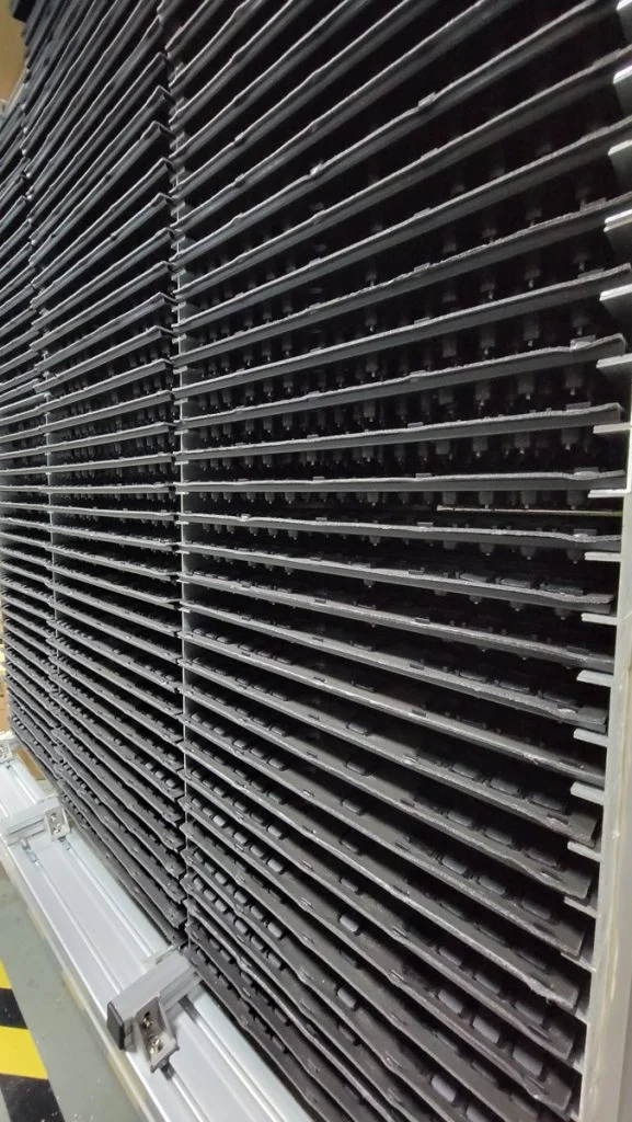 Brand New Model F March 2022 Update – third container shipment currently at sea, 2022 shipping plans, and more! 8 This photo also shows the more authentic XT style foam being used for the current container shipment, as opposed to the foam used for prior shipments. As the new foam is less dense, I expect it will result in sound quality that is slightly less muffled, but this may not be noticeable. For those who prefer the higher sound dampening properties of the older foam, all of the extra foam is still that style (there is no option to get extras of the XT style foam at this time, besides the foam for the IBM XT keyboard itself which is still available in limited quantities).
