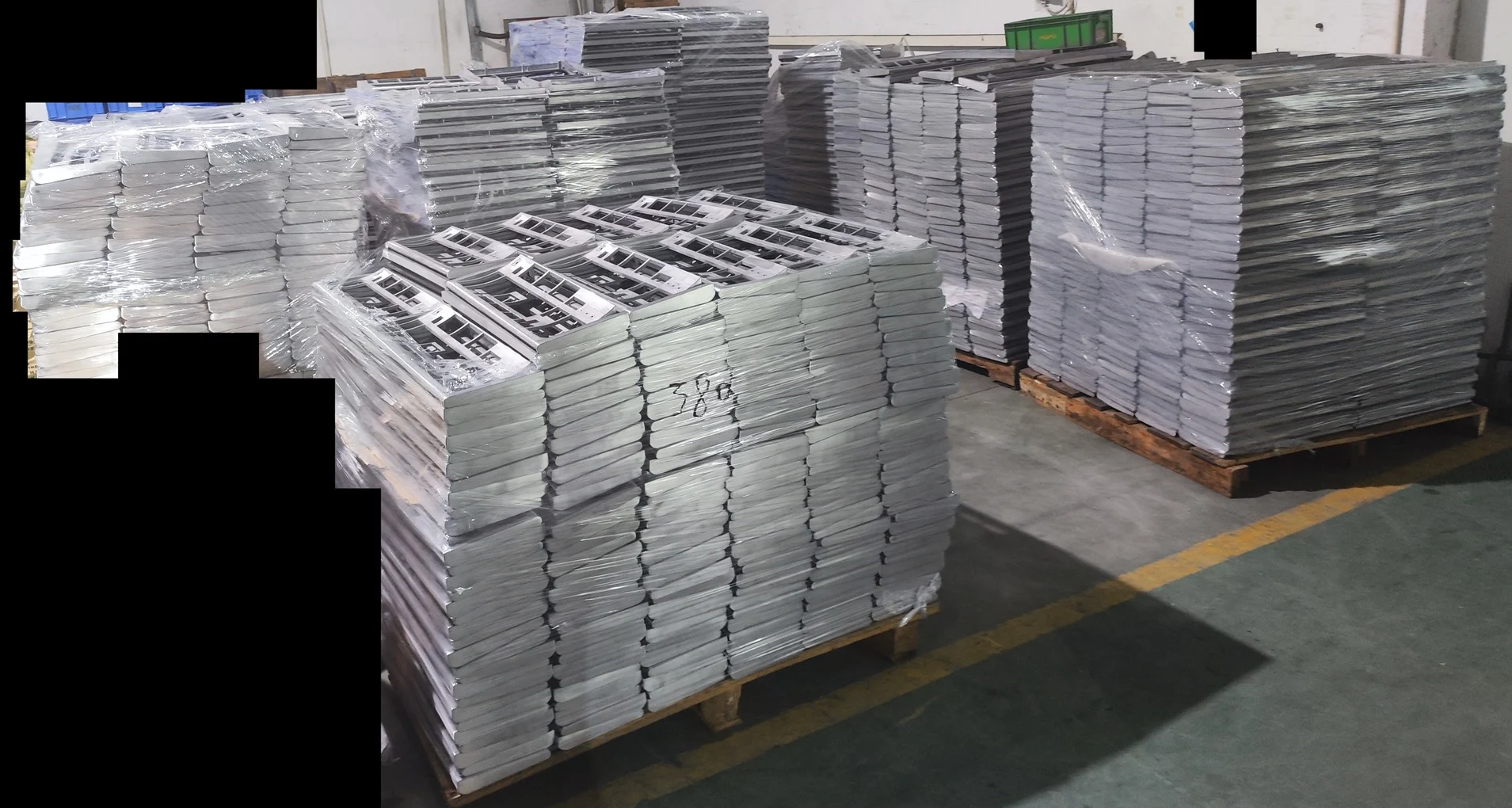 In April we saw some good progress from the factory as they wrapped up Round 2 Model F production. Here is a photo of the die cast aluminum cases waiting to be powdercoated (these were all powdercoated as of this month):