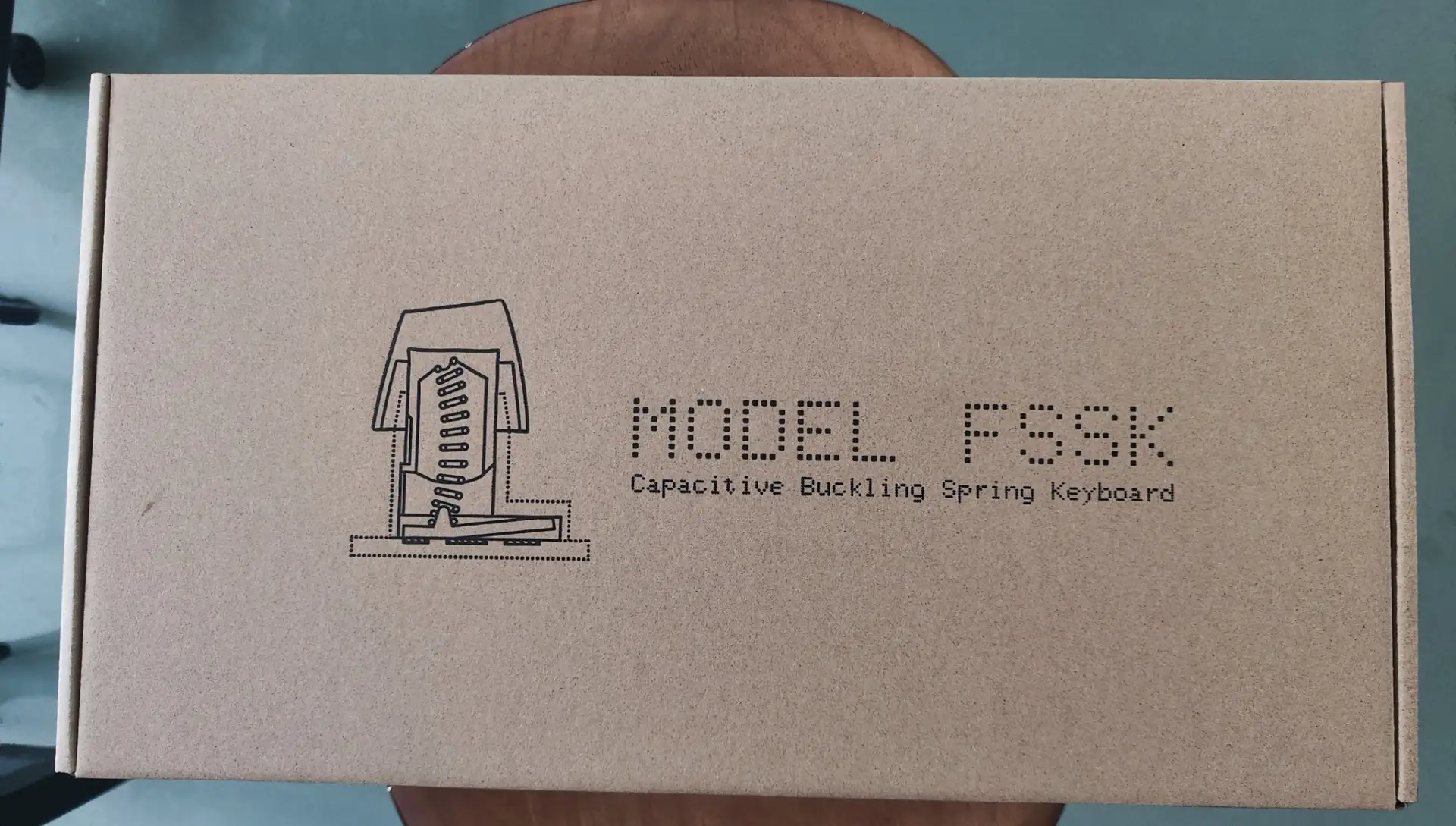 The factory also reported in late April that the box production was completed. Two production box photos are below. As a reminder, the box design has been updated to be a folding box design to be closer to the design of the original IBM Model F XT and AT keyboard boxes instead of the prior boxes which were designed to be like the IBM Model M boxes. The artwork is just about unchanged except for the keyboard names.