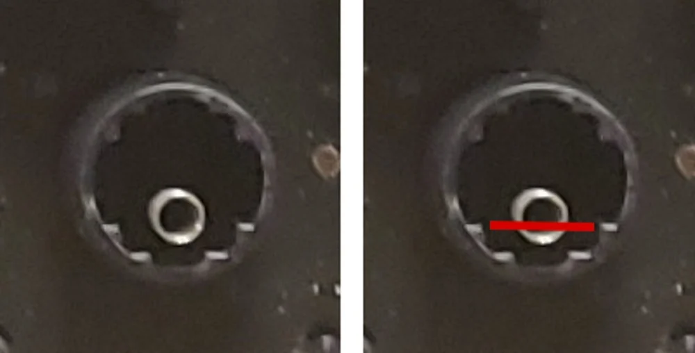 Model F Manual 18 Multiple springs properly positioned in barrels