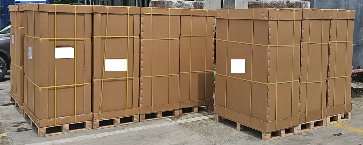 As with the previous container shipments we have some photos of the loading. This one was too big for the 20′ but the 40′ container was not completely packed like last time.