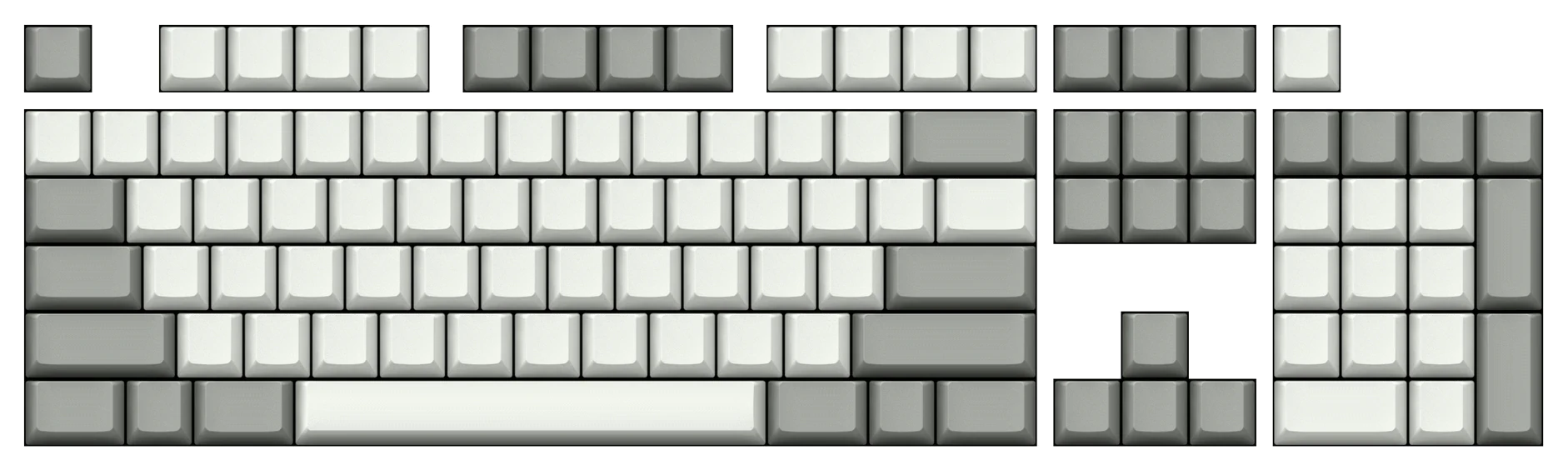 Base-Key-Set-ANSI-Blank-Unprinted-Pearl-Pebble