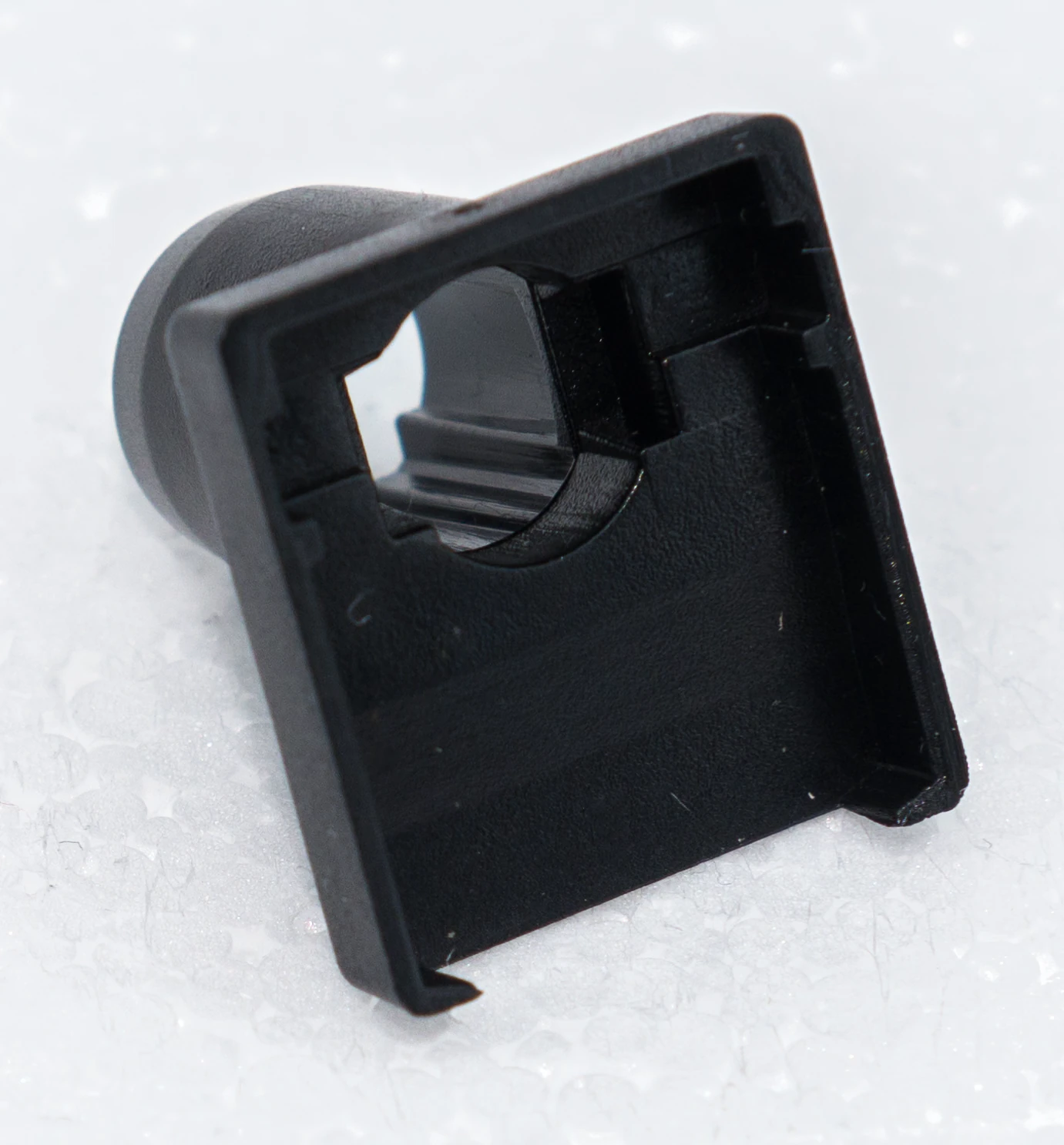 Model F Manual 82 Barrel interior showing location for dab of glue mod