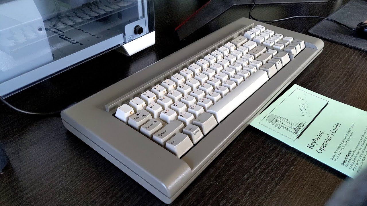 Brand New Model F Keyboards 65 New F77 Model F Keyboard Typing Test