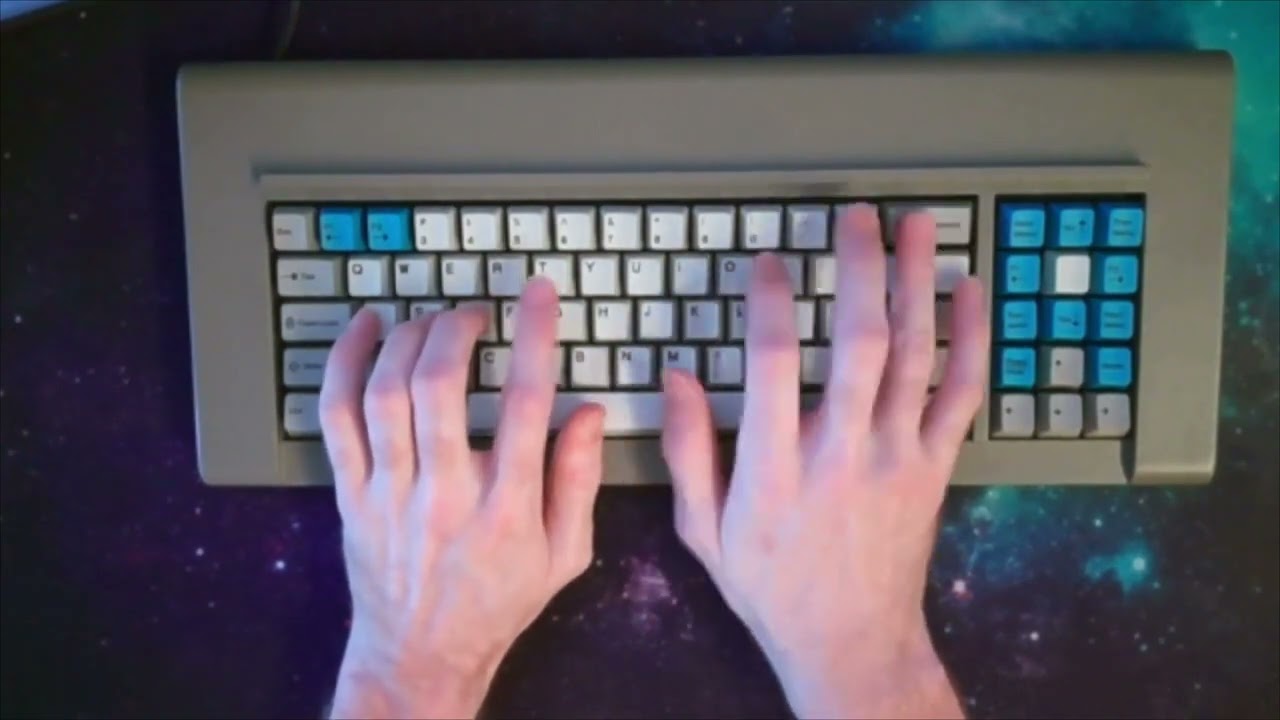 Model F77 keyboard with buckling springs