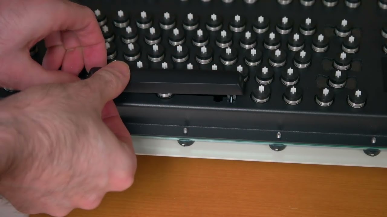 2026 Beam Spring Setup, Step 5b: Spacebar removal