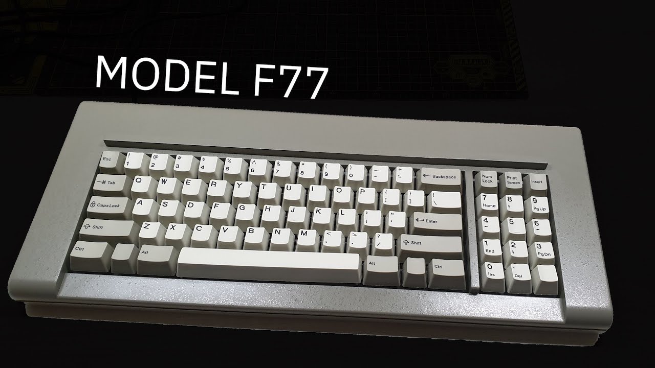 Brand New Model F Keyboards 75 先敗來開箱 - Model F77 from Model F Labs