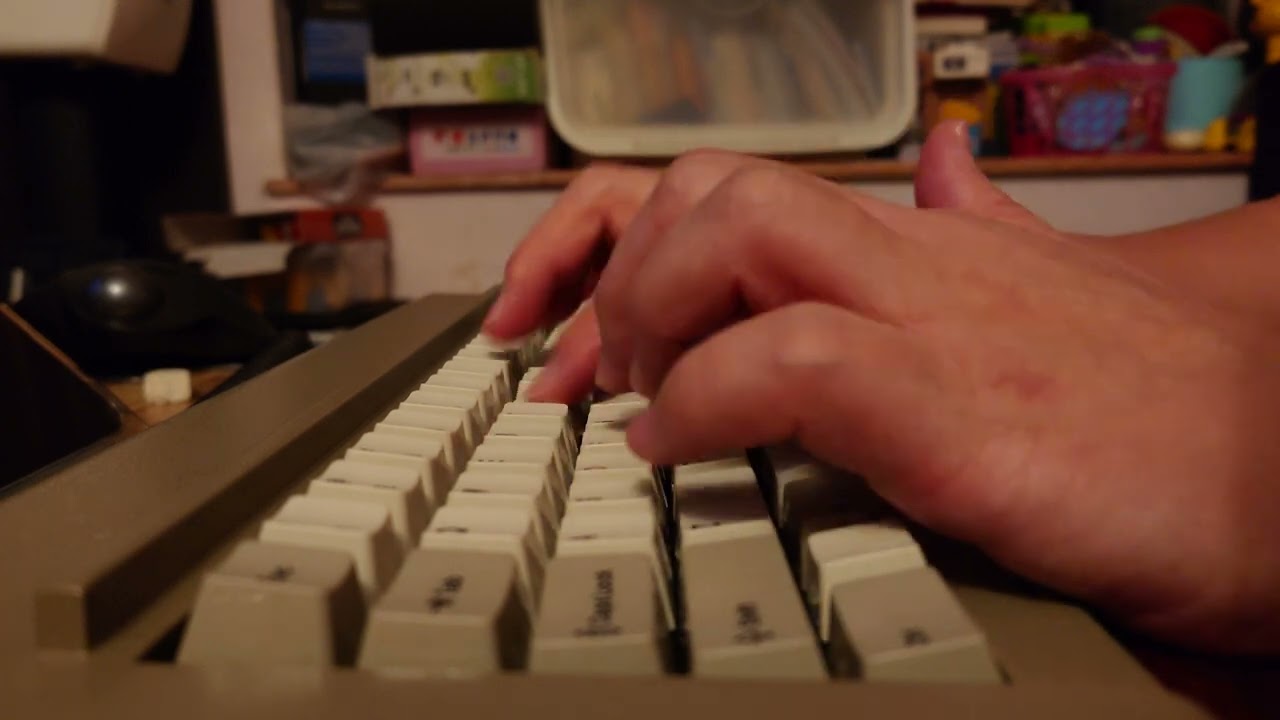 New Model F F77 typing sound
